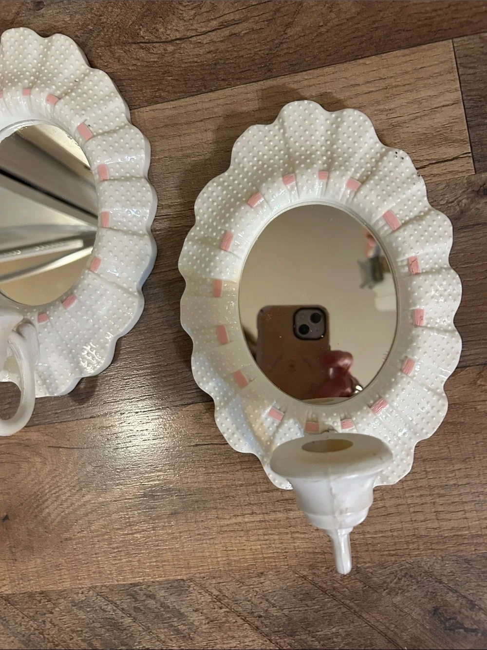 Home Interiors pair white